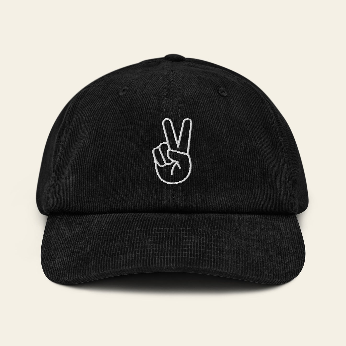 Peace Corduroy hat