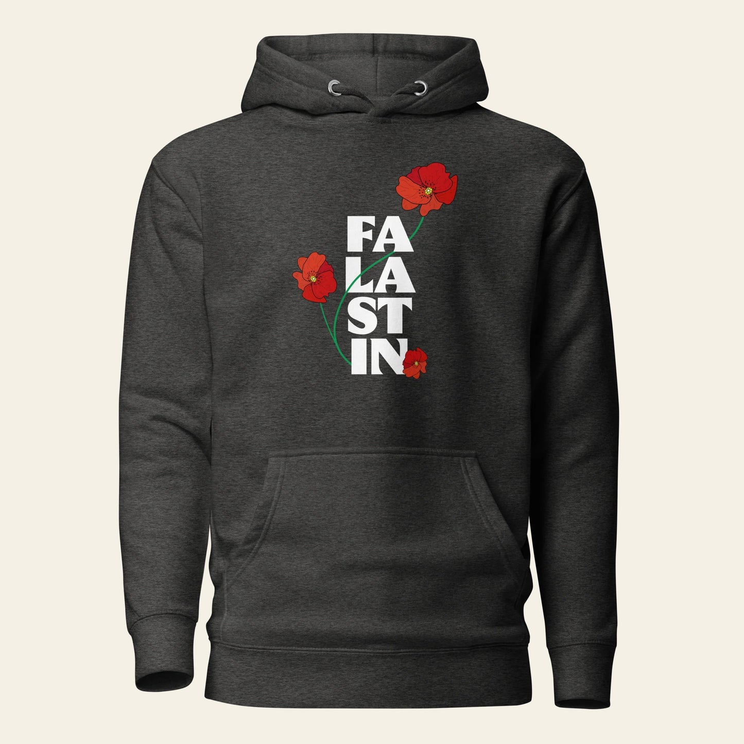 Falastin Poppy Hoodie (Unisex)