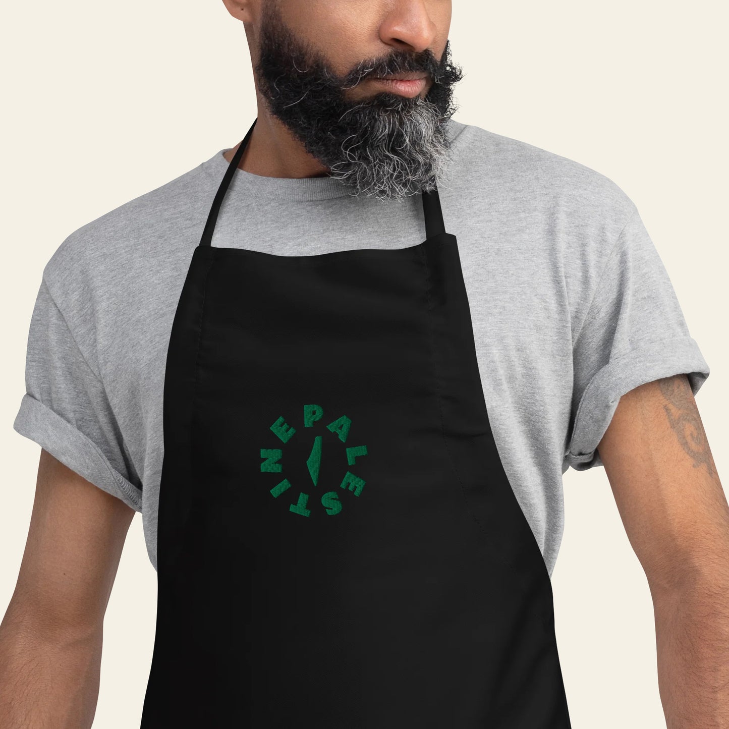 Palestine Embroidered Apron