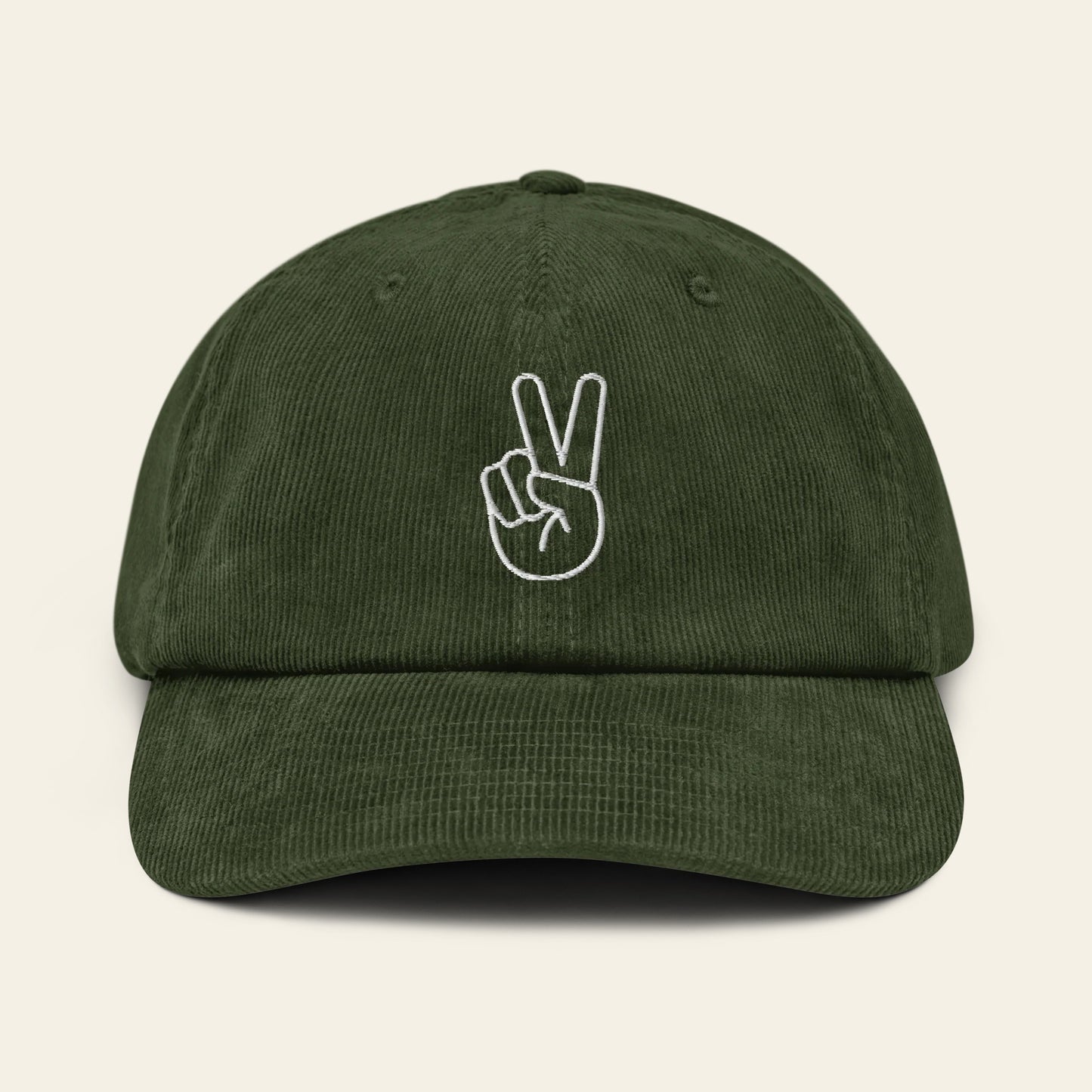 Peace Corduroy hat