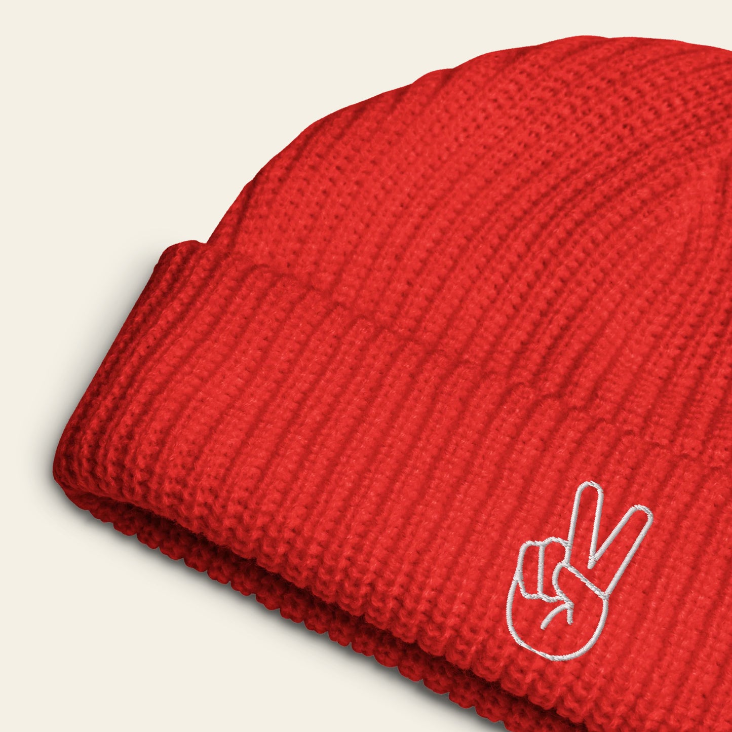 Peace Fisherman beanie