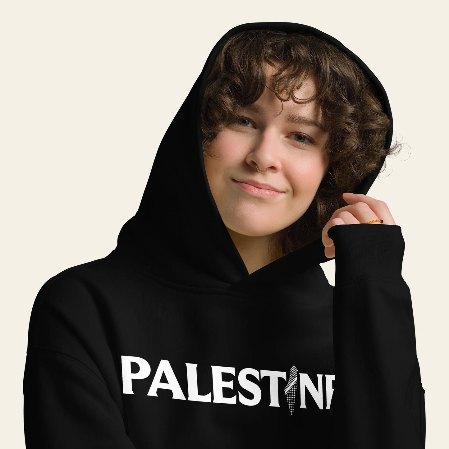 Palestine oversized hoodie (Unisex)