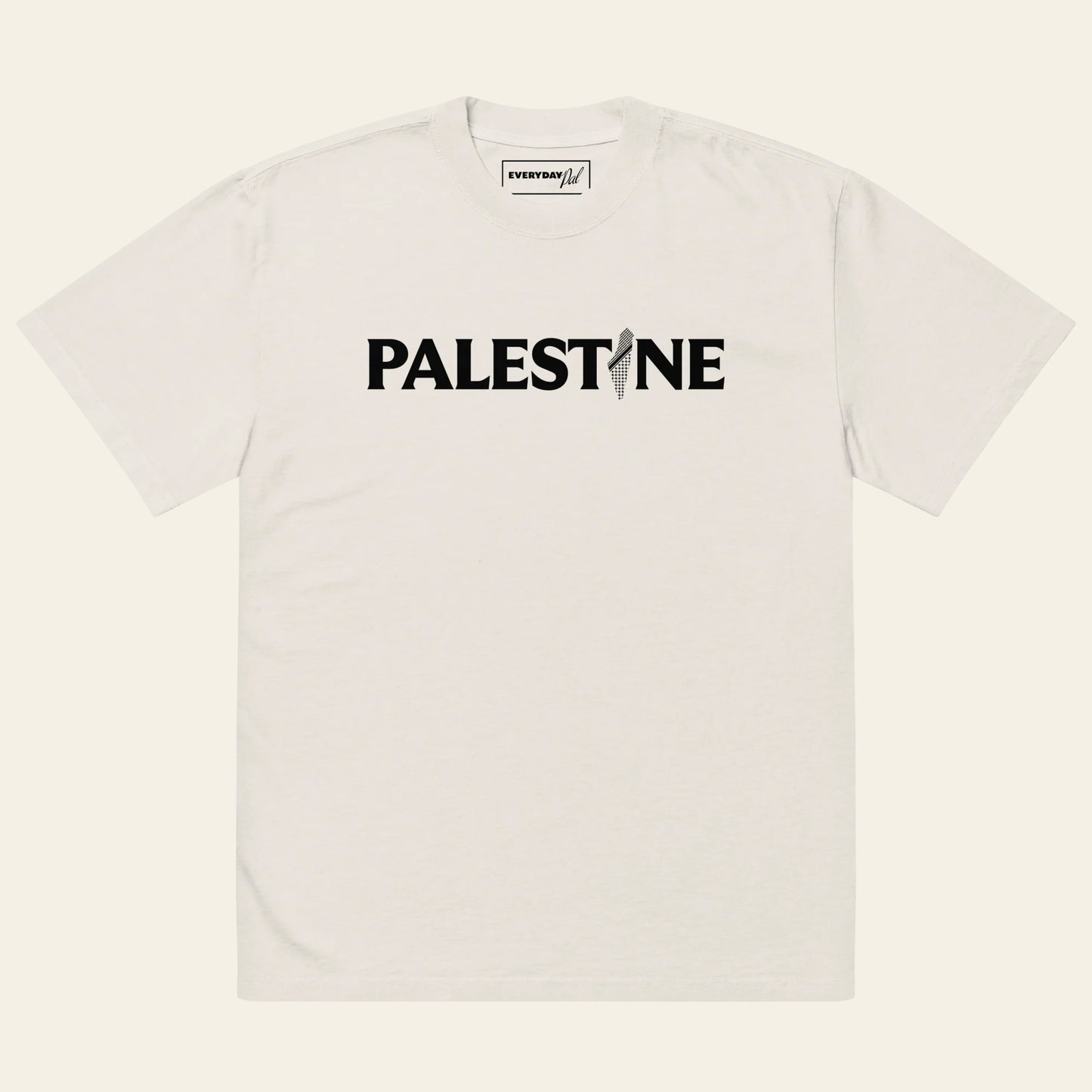 Palestine Oversized faded t-shirt