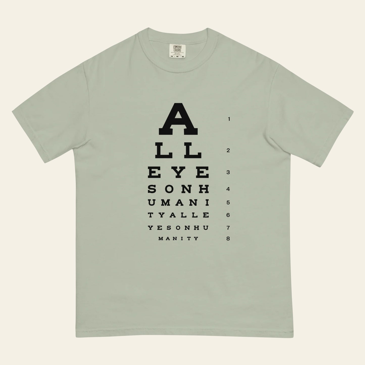 All Eyes On Humanity t-shirt (Unisex)