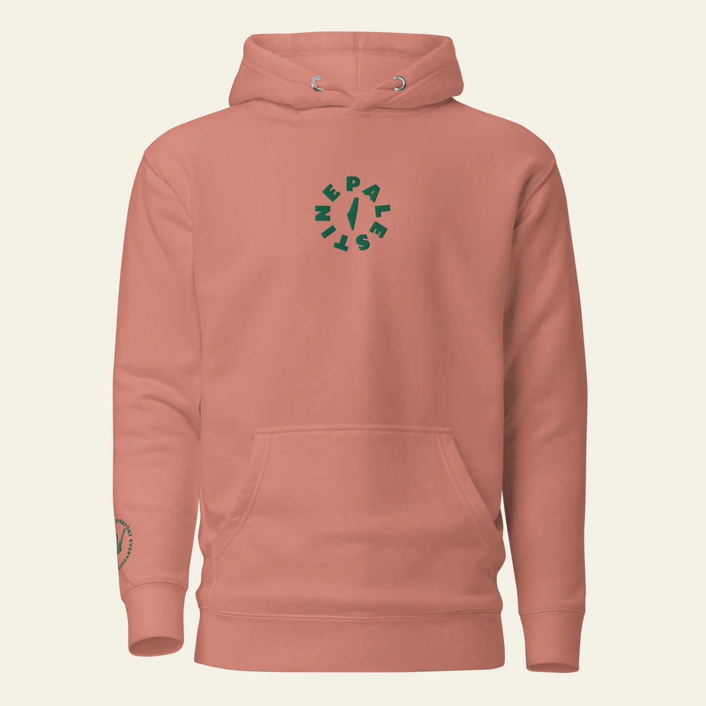 Palestine Embroidered Hoodie (Unisex)