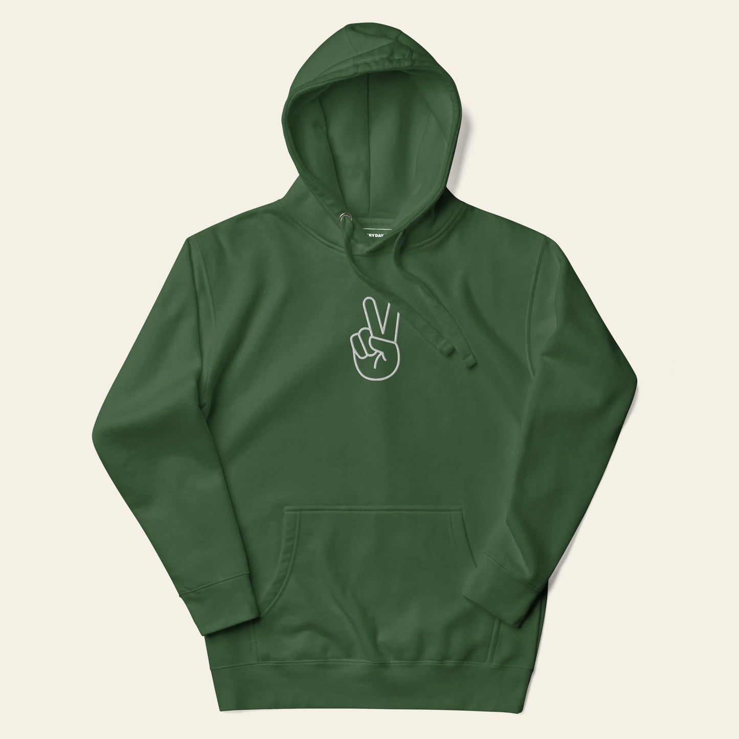 Peace Embroidered Hoodie (Unisex)