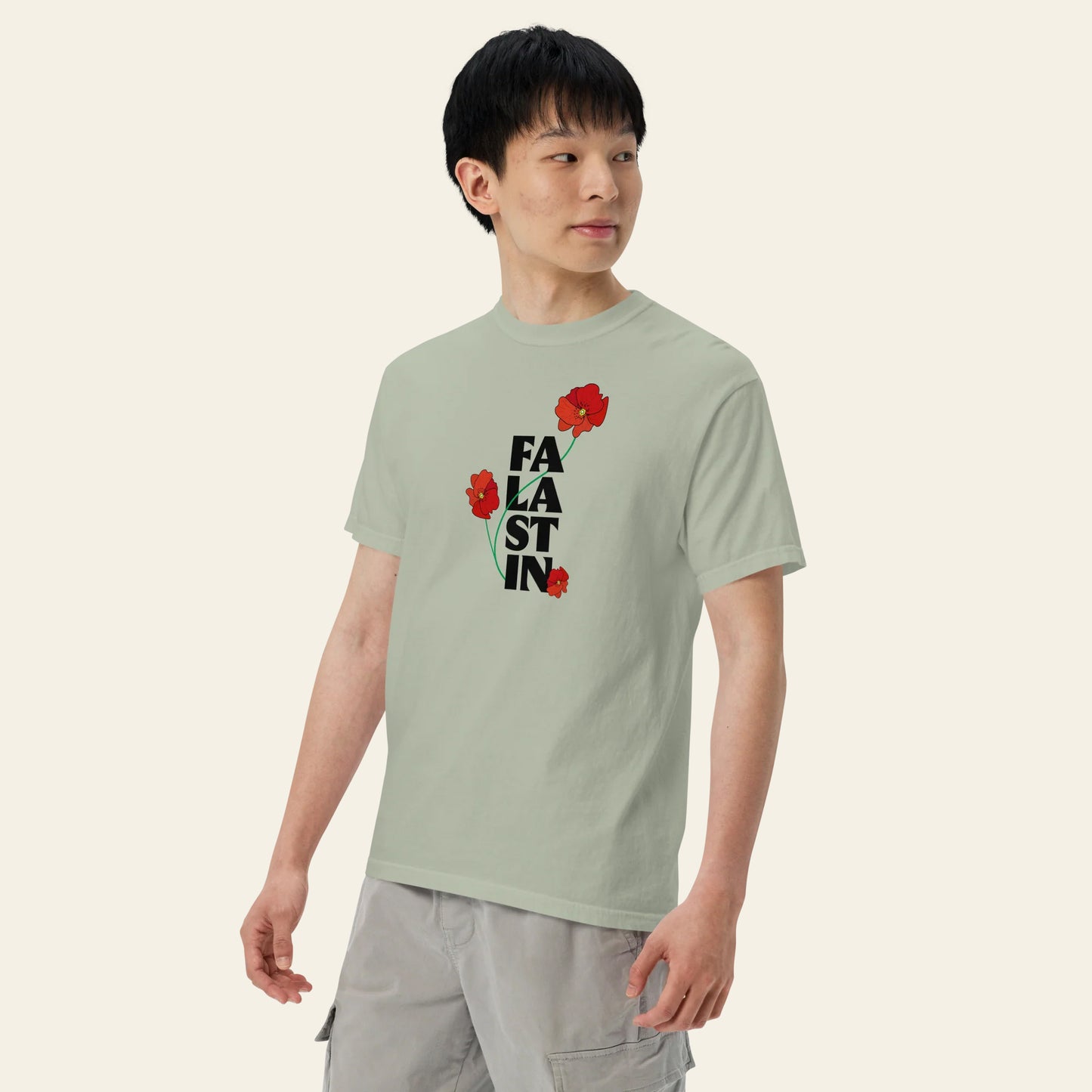 Falastin Poppy Tee