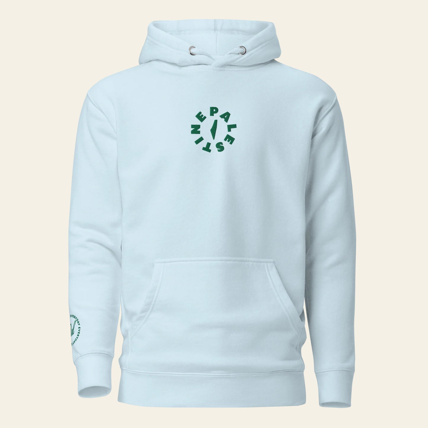 Palestine Embroidered Hoodie (Unisex)