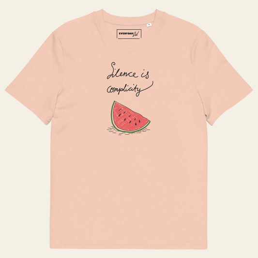 Silence+Melon Organic cotton tee (Unisex)