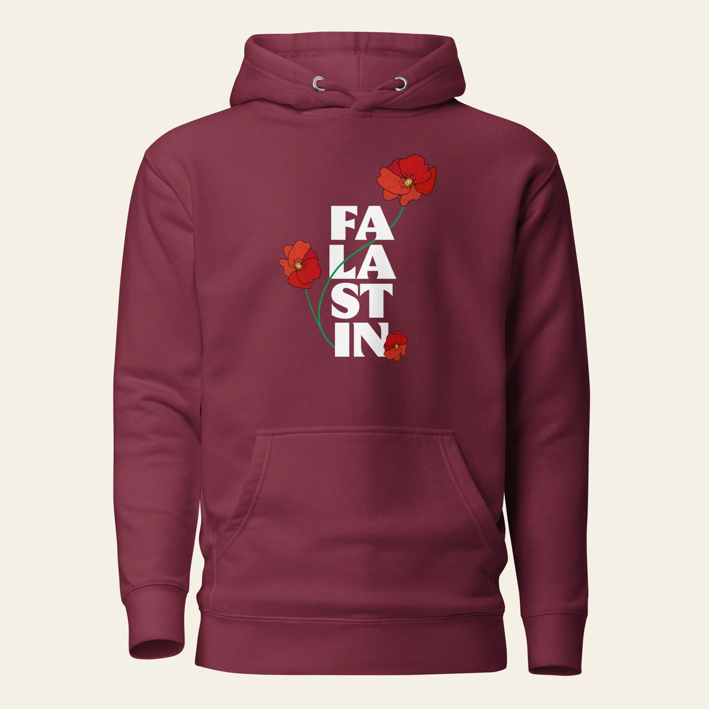 Falastin Poppy Hoodie (Unisex)